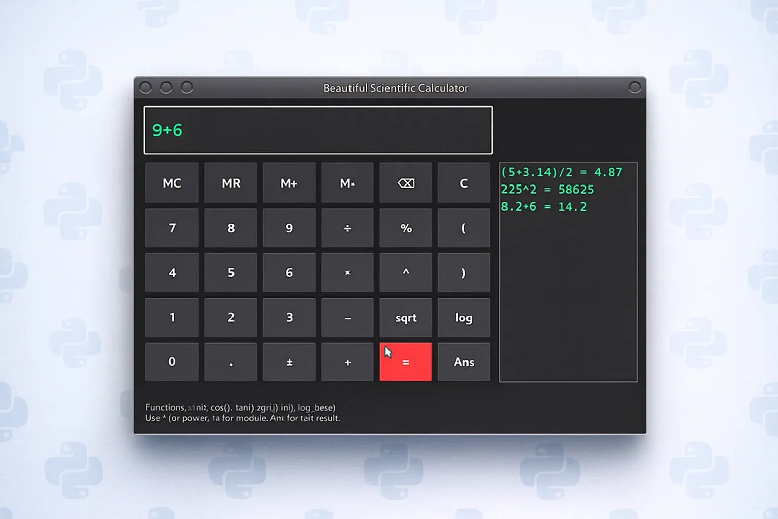 Build Calculator in Python Using Tkinter – Full Source Code - Exam ...